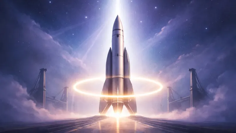 one luminous boundary ring outshining a faded halo of tools The Single Greenlight