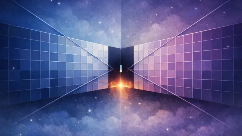 The Symmetry of Endless Comparison