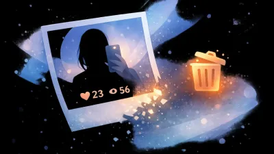 From Like-Checking Shame to Self-Expression: Leaving a Selfie Up