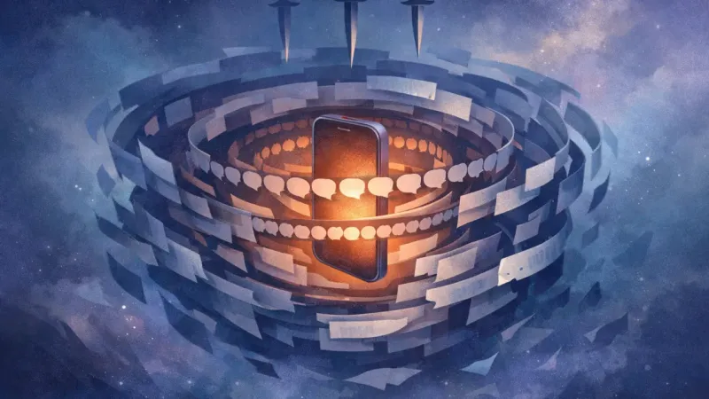 The Spiral of Perfect Replies