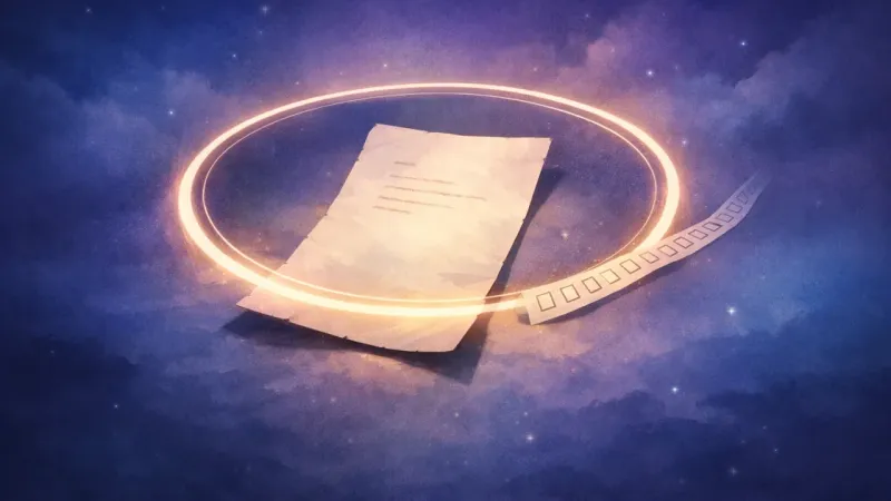 a tightening spotlight ring around a page When Praise Feels Like Pressure