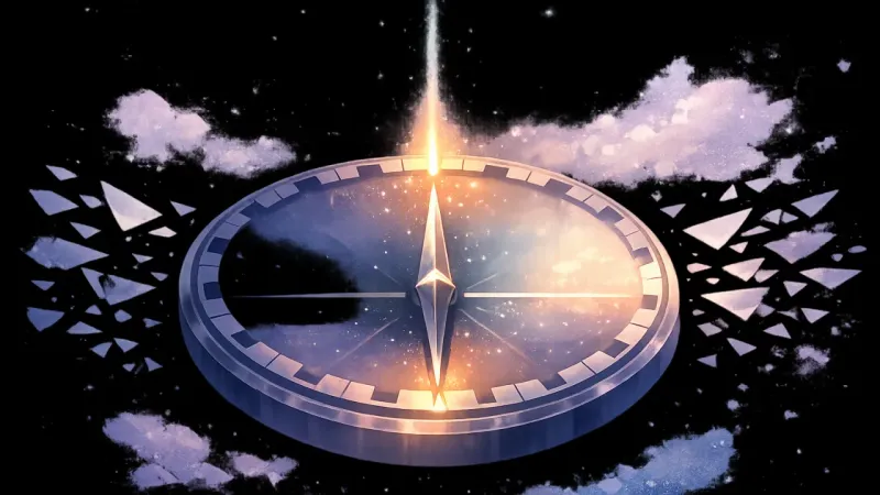 the dial’s single pointer locked in alignment with one clear guide-mark The One-Rule Alignment