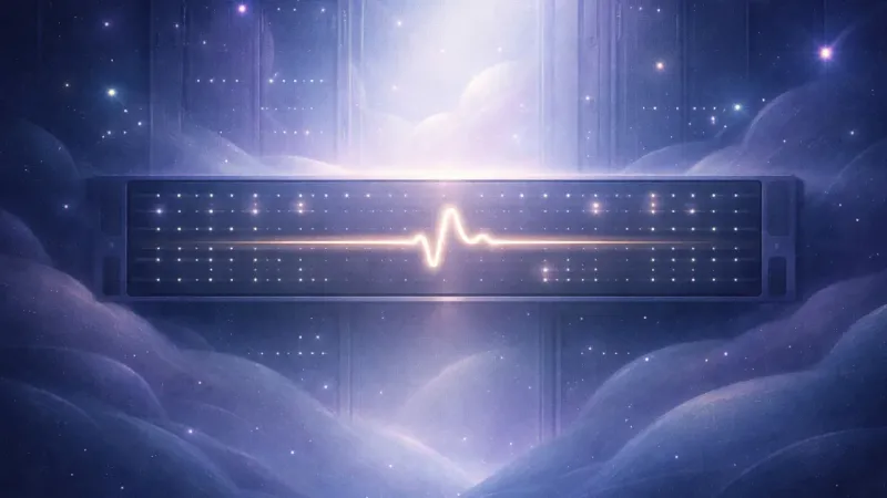 one steady pulse-line emerging from a softened field of background signals The Signal You Can Follow