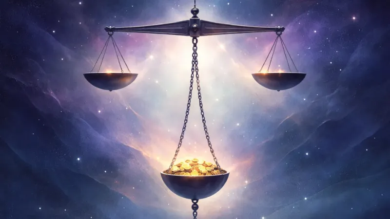 a nearly level beam maintained by a single cup-pan stretched to its limit The Convenience Loop