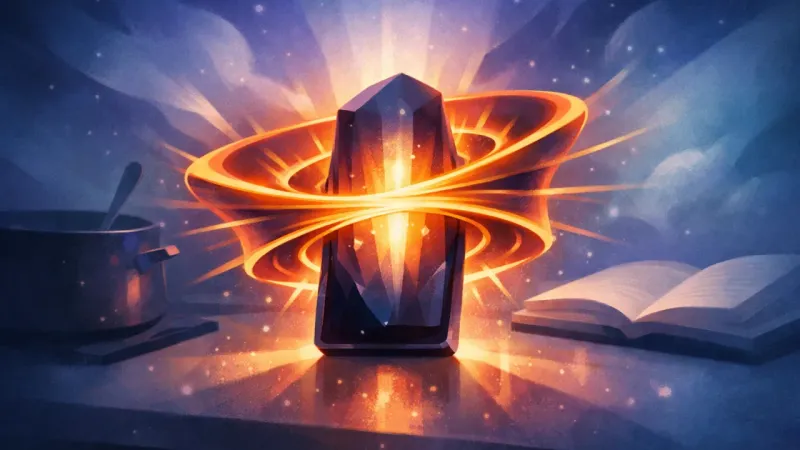 a trumpet-like vibration halo cinched tight around a glowing phone When the Call Becomes a Command