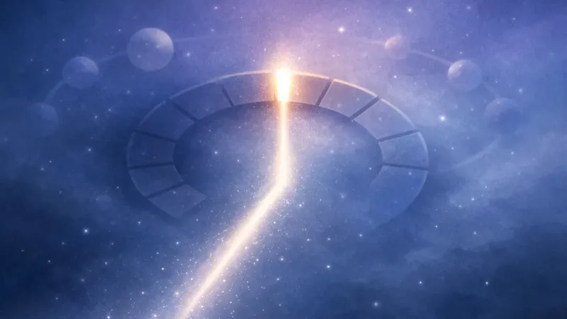 the dial clicking into one luminous notch while the rest dims to quiet reference The Single Clear Notch