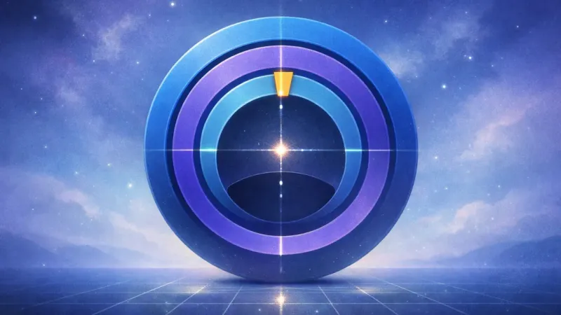 a single calibration tab setting the rings into one clear rhythm The Calibrated Rhythm