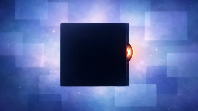 The Black Square Reflex