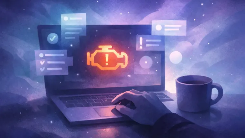 When Your Life Throws a Warning Light