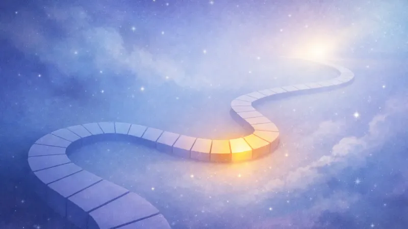 one illuminated 30-minute segment along a now-single, forward track The One-Track Practice