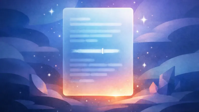 a blinking cursor hovering over a freshly erased line The Moment You Start Editing Yourself