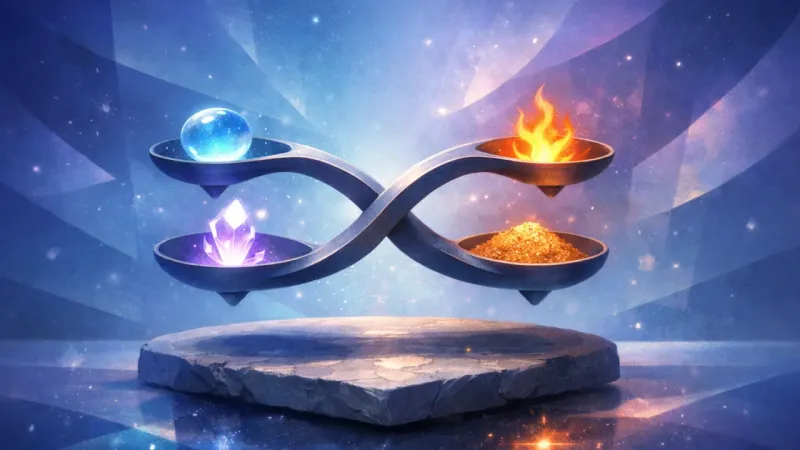 a single tray hovering a hair’s breadth above a stone base The Quarter-End Triage Loop