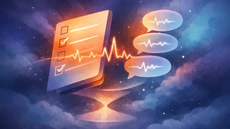 typing bubbles that look like a vital-sign pulse The Midnight Fixer Switch