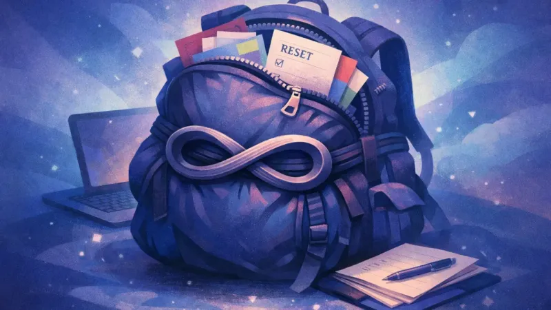 The Loop Behind Your Overflowing Backpack