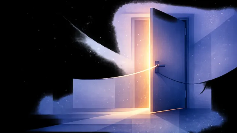 The Missing Information Becomes a Line