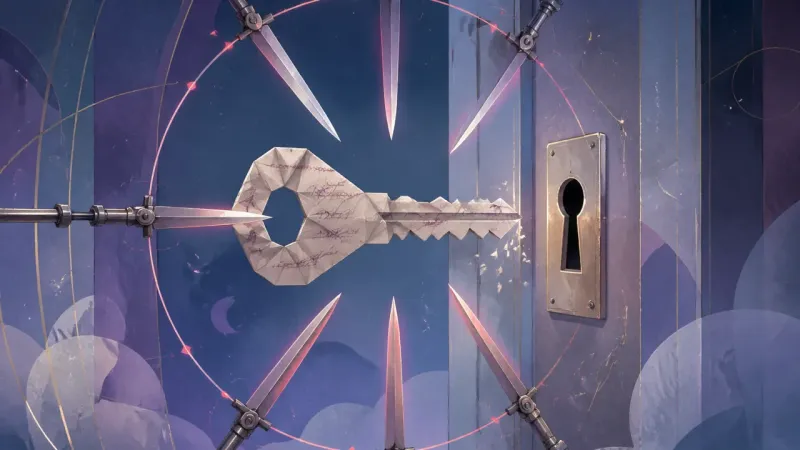 The Key That Never Touches the Lock