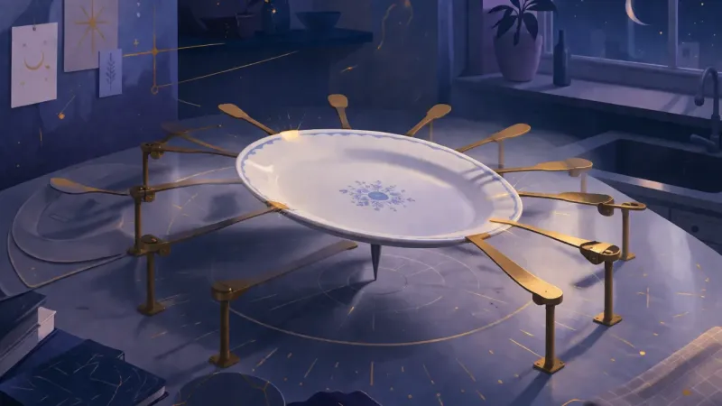 The Plate That Must Not Settle