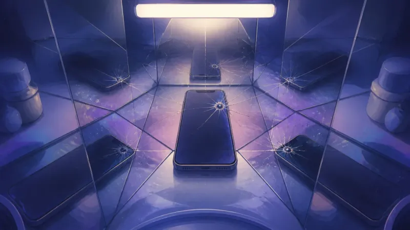 The Totalled Screen Illusion