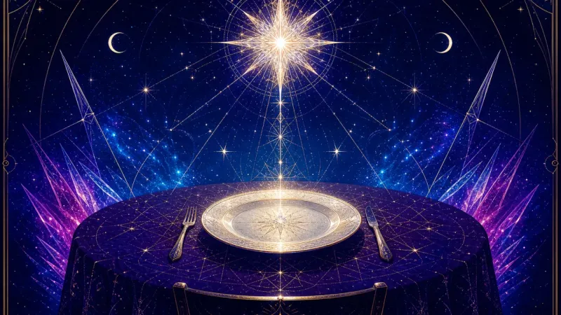 a chair half-pulled from the table beside an untouched plate Why Does Your Seat at the Table Feel Like a Job?