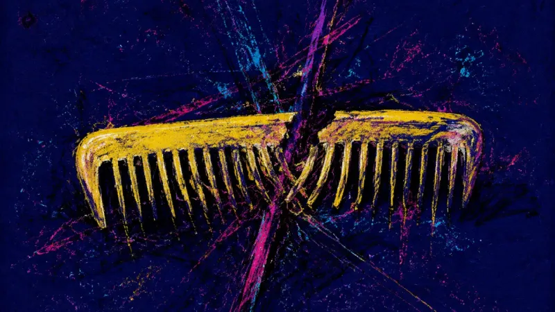 Choked Sequence An abstract representation of Sunday planning paralysis, where self-judgment tightens into pressure,