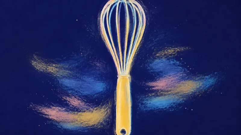 Open Loop An abstract representation of social re-entry at dinner, where guarded silence softens into balanced