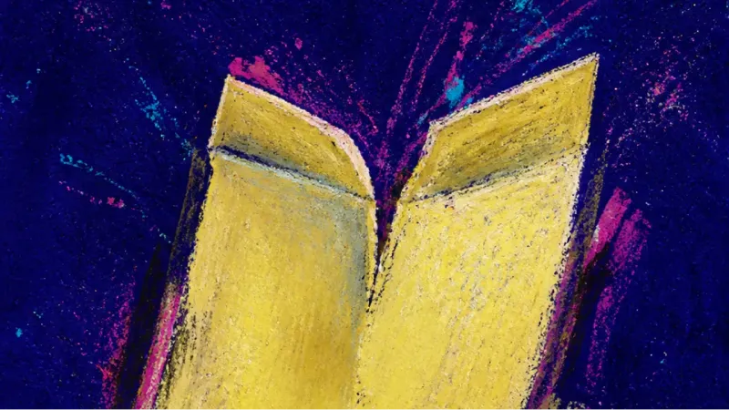 Praise Turned Inward A congratulatory sticky note folded inward until only its blank back shows, symbolizing the reflex a