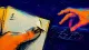 Before Page One A tense thumb pins page one while the other hand reaches for a new tab, reflecting the urge to seeka