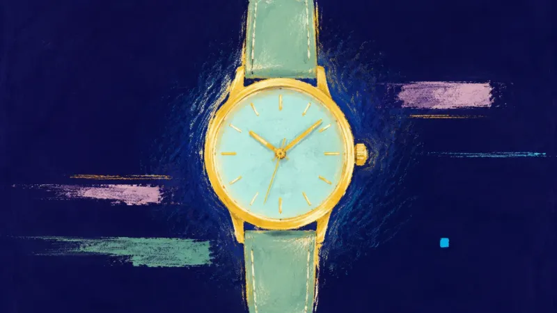 Time Released A restored watch with a calm open outline, symbolizing self-trust and direct communication without t