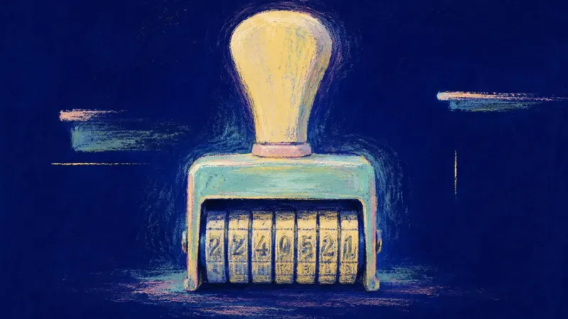 Current Tense A realigned date stamp stands for identity relief, where self-expression becomes a flexible snapshot