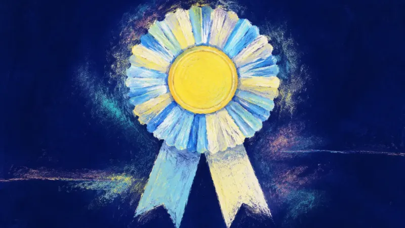 Proof Released A rosette reopened into a balanced shape, representing self-trust and a calmer relationship with ach