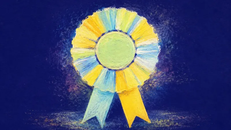 Steady Enough A rosette returns to an open, balanced shape, representing self-trust, completed effort, and a calm
