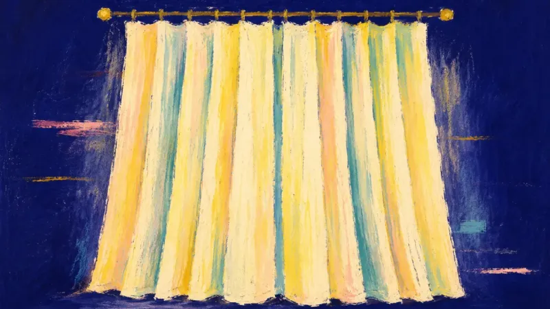Quiet Terms An abstract representation of privacy boundaries becoming clear, with mutual trust rebuilt through