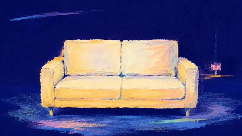An abstract representation of self-respect in friendship, where belonging regains openness, balance,