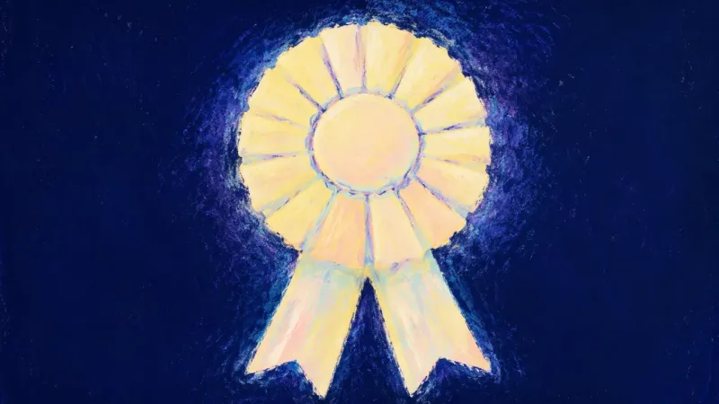 A rosette reopened into balanced symmetry, representing self-trust and decisions guided by personal.