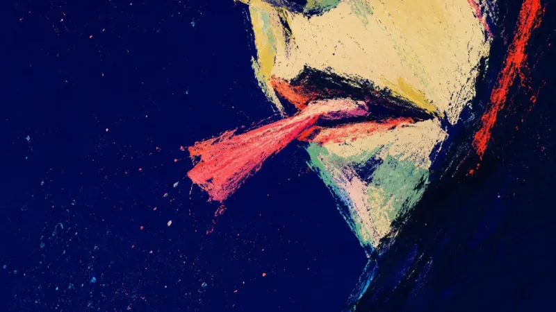 The Week in Molars A cropped jaw clenches a flattened piece of gum, reflecting the hidden strain of a longer commute er