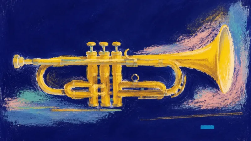 Answered Call A restored trumpet with a coherent outline, expressing honest self-presentation, grounded confidence