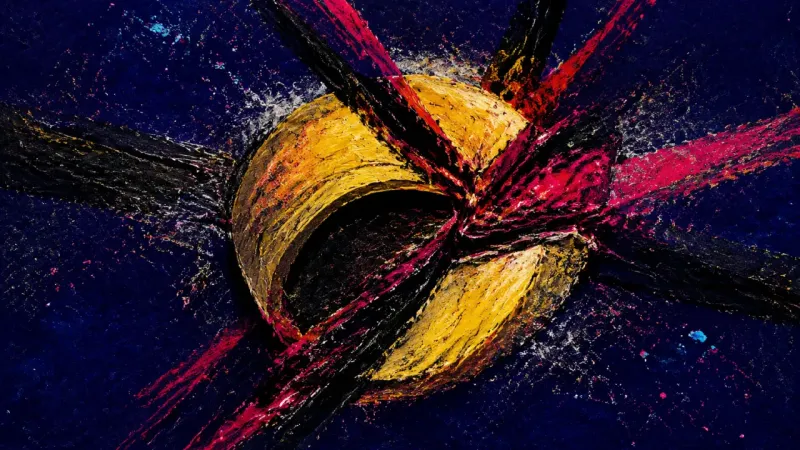 Closed Loop An abstract visual of self-silencing in a social setting, where the loop of connection feels constri