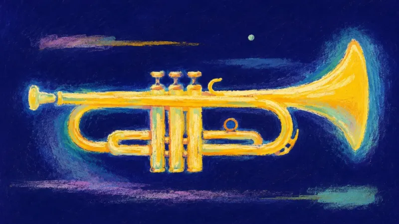 Open Signal A restored trumpet with open contours, representing grounded confidence and a testable career 6–12
