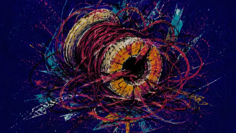 Knotted Approval A spool unraveled into a tight snarl, representing approval-driven anxiety, over-functioning, and a