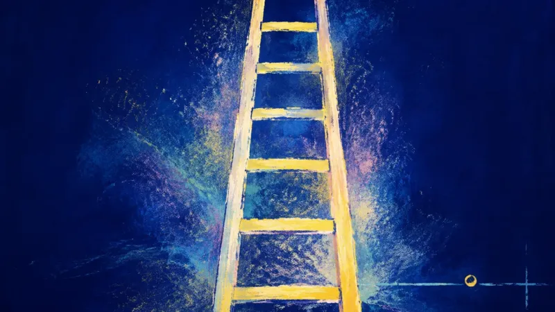 Restored Rungs A restored ladder with clean spacing and steady form, showing rejection reframed as data and forward