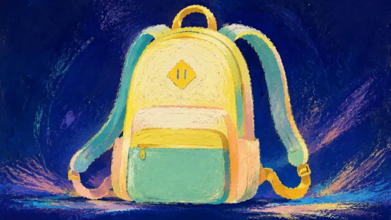 Fair Carry A backpack returned to an even, carryable shape, symbolizing fair limits, protected recovery, andier