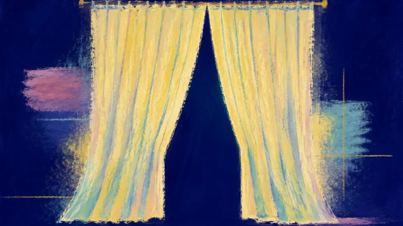 An abstract image of chosen privacy replacing secrecy, where calm boundaries restore order, self-trs