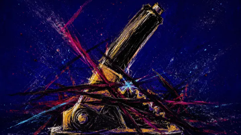 Locked Before Motion A parking brake jammed upward in chaotic lines, symbolizing impostor syndrome, self-censorship, and