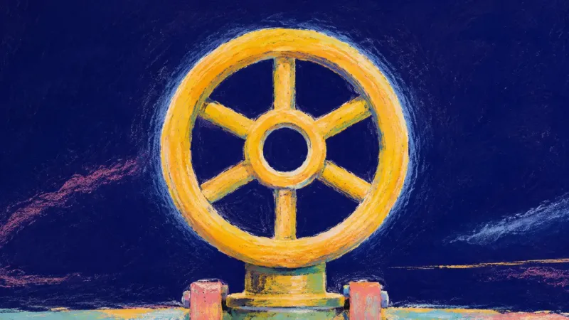 Steady Opening An abstract visual of clear boundaries restoring self-respect, where inner pressure settles into bal
