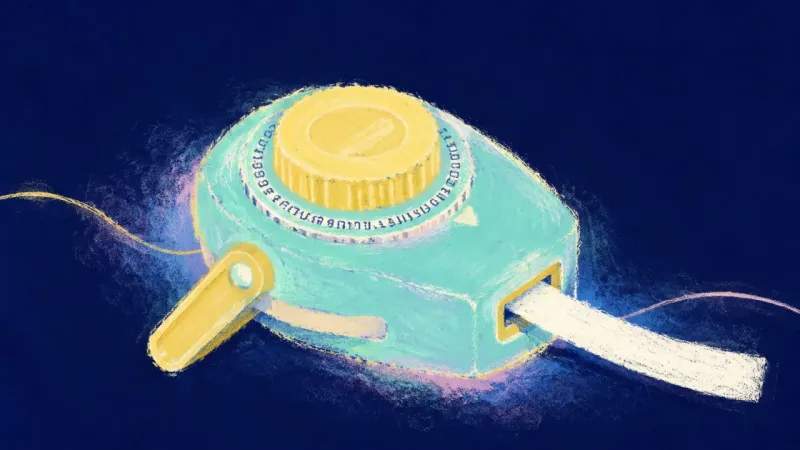 Chosen Line A restored label maker represents calm self-definition, clear boundaries, and steadier trust in such