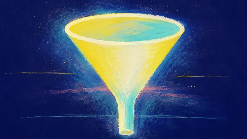 Open Channel A restored funnel with an open balanced outline, expressing self-trust and steady movement after