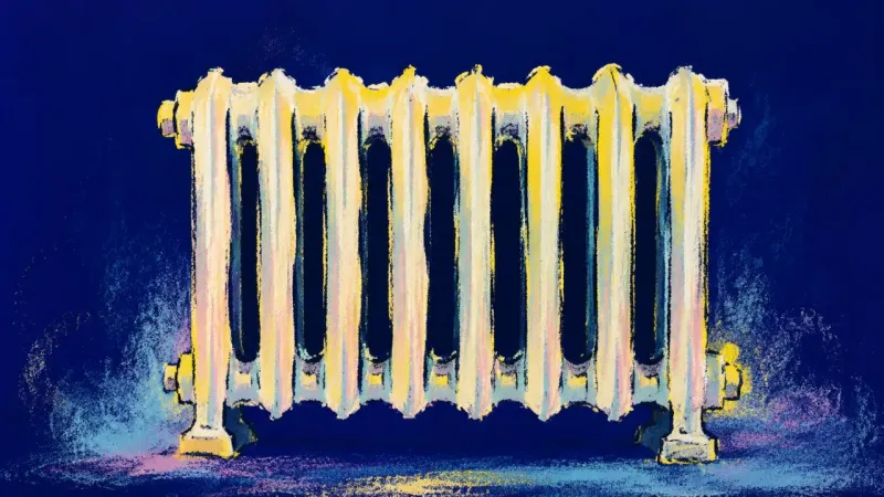 Restored Rhythm A radiator restored to steady, even order, representing a calmer money relationship built through r