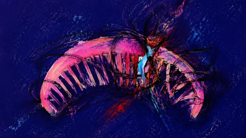Crowded Boundaries A bent comb with crowded teeth expresses the fear that intimacy will erase personal boundaries and d