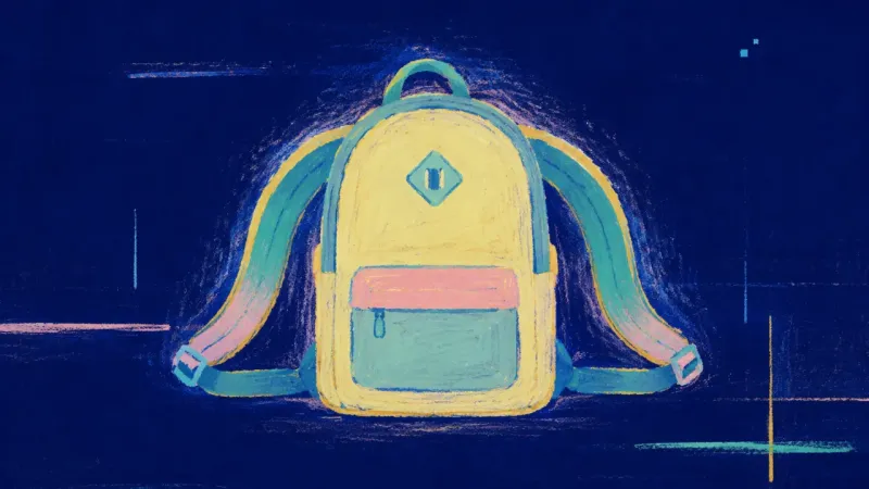 Rebalanced Load An abstract visual of burnout-driven text anxiety easing, where honest limits bring warmth, stead