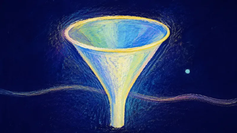 Clear Channel A restored funnel with an open, even shape, representing steady self-respect and the ability to from